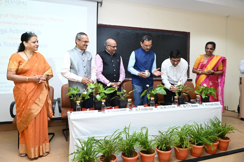 Inauguration of Ganga Activity Club and Ganga Youth Parliament at MAHE Manipal Campus
